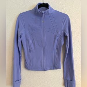 lululemon wundertrain Lavender Stretch Zip Jacket
